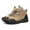 Beige, variant on SKIUHS Men's High-Top Hiking Boots, Lightweight Easy-to-Clean Slip-Resistant Outdoor Ankle Support Trekking Shoes