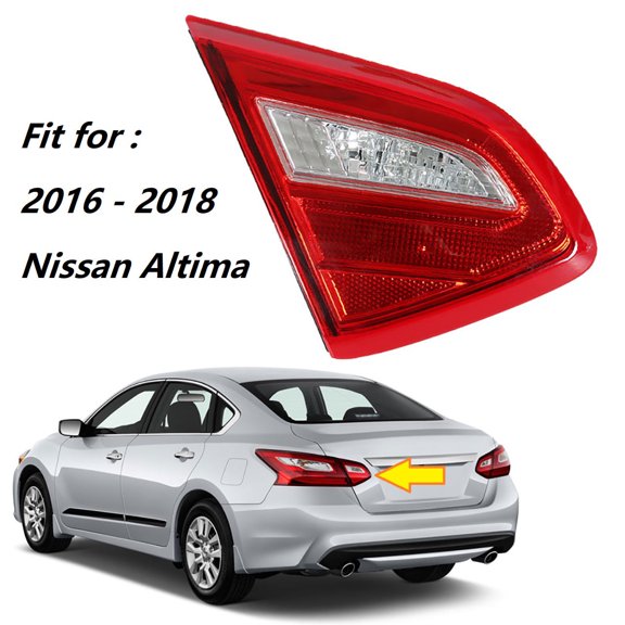 Labwork Rear Tail Light Lamp Housing Assembly NI2802110 Fit for 2016 2017 2018 Nissan Altima, Rear Left (Driver Side)