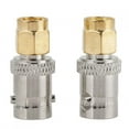 thumbnail image 1 of Adaptador Coaxial De Conector RF BNC Hembra A SMA Macho, Conectores BNC Hembra A SAM Macho, 2 Uds., 1 of 7