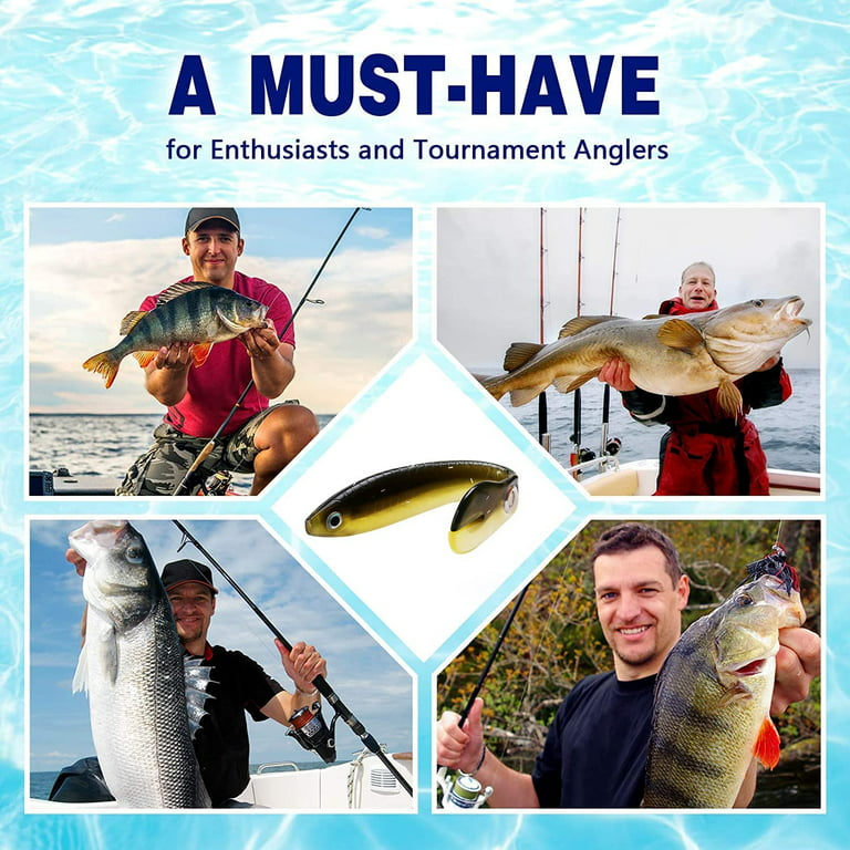 Visland 5PCS Fishing Lures,Fishing Equipment bass Lures Fishing