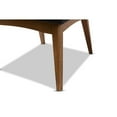 thumbnail image 4 of Baxton Studio Nexus Mid-Century Modern Walnut Wood Finishing Dark Fabric Dining Side Chair (Set of 2), 4 of 7