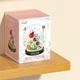 thumbnail image 3 of Red Ladybug Mini Building Blocks Bricks Display Dome Flower Bouquet 596 Pcs Bugs, 3 of 3
