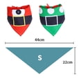 thumbnail image 2 of Bandana pour Chien Foulard de Noël pour Animaux Triangle Bandana pour Animaux, 2 of 5