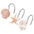 thumbnail image 2 of Juego De Ganchos Colgantes Con Forma De Concha De Estrella De Mar, Juego De Ganchos Colgantes De Acero Inoxidable Para Cortina Yuarrent HA026411-01, 2 of 7