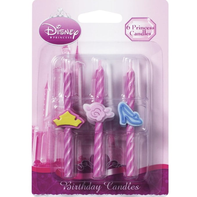 Disney Princess Cake Candles (6ct)