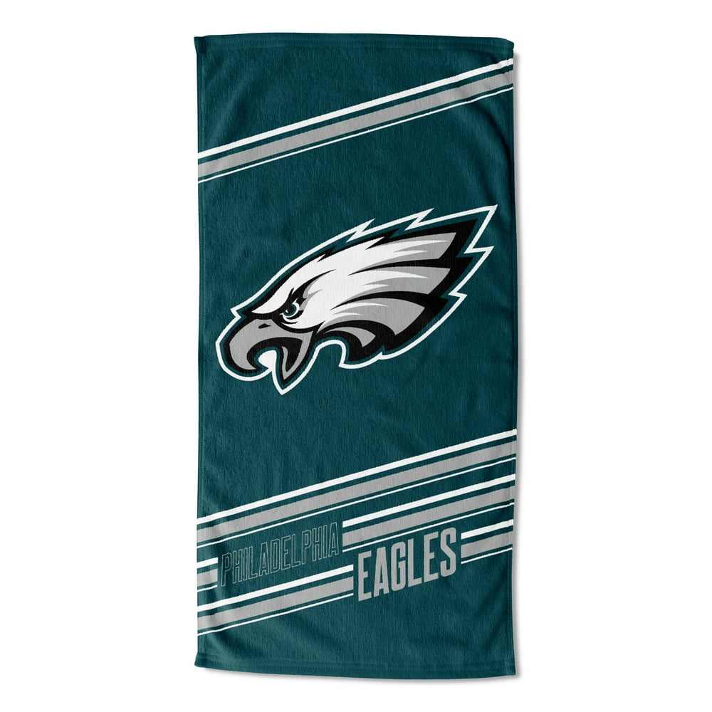 NFL Philadelphia Eagles “Sharp” Beach Towel, 30" x 60"