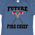 thumbnail image 4 of Inktastic Future Fire Chief Firefighter Boys or Girls Baby Bodysuit, 4 of 5