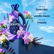 Downy Ultra Soft Fabric Softener Liquid, Calm, Lavender and Vanilla Bean, 26 fl oz, 39 Loads