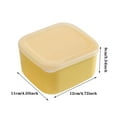 thumbnail image 2 of Food Storage Product Title Cheese Slice Organizer for Kitchen Space Saving Stackable Airtight Transparent Cover Food Container Practical and Durable Storage Solution, 2 of 6