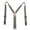 Tan, variant on Size one size Men's Elastic Hook End Suspenders