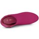 thumbnail image 4 of Botines De Tacón Grueso Con Cremallera Lateral Punta Redonda Para Mujeres Rosa caliente 37.5, 4 of 6