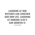 thumbnail image 2 of ArtsyQuotes 24x19 Black Ornate Wood Framed with Double Matting Museum Art Print Titled - Cullen Hightower Quote: Our Mistakes, 2 of 4