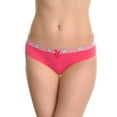 thumbnail image 1 of Angelina Cotton Bikini Panties with Checker Waistband (12-Pack), 1 of 6