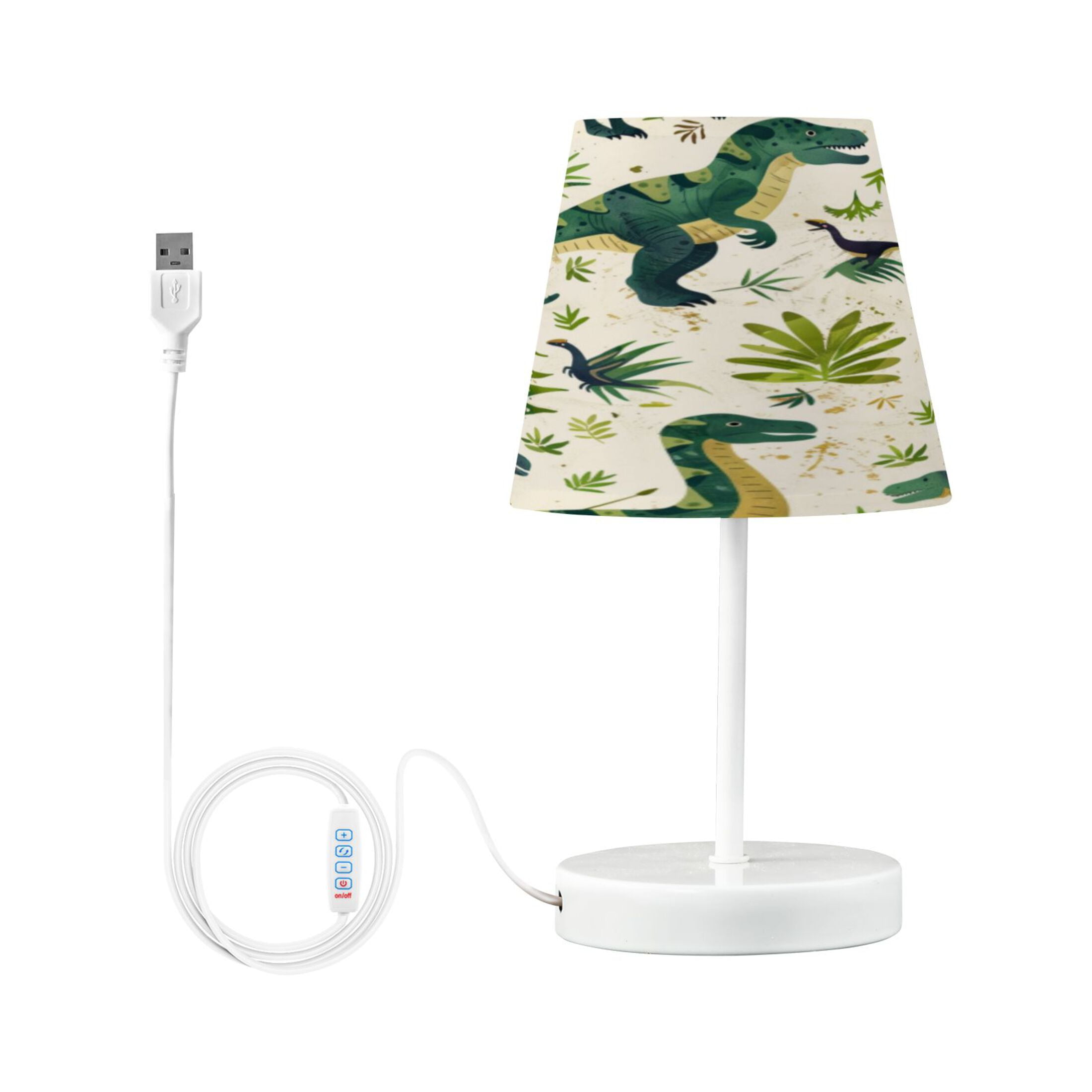 Table Lamp Small 5.9x10.8 Inches Table Lamps Night Light Tools & Home Improvement Bedroom Lamp Guest Room Lamp Study Lamp Office Lamp Green Cartoon Dinosaur
