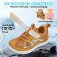 thumbnail image 3 of Barerun Toddler Sandals for Girls Boys Quicky Dry Non Slip,Wide,Breathable,Closed Toe Brown,5 Toddler, 3 of 9