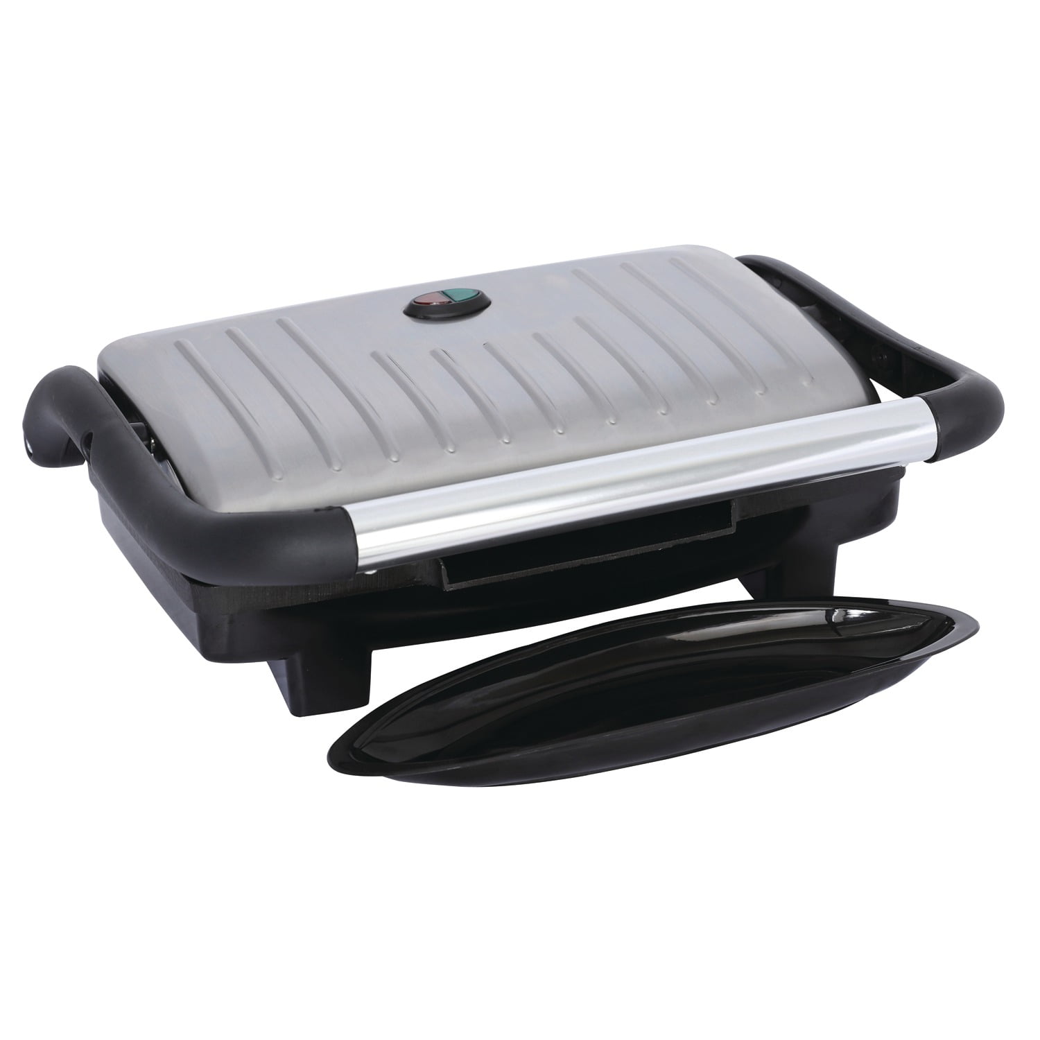 Brentwood TS-240B Non-Stick Compact Dual Sandwich Maker, Black