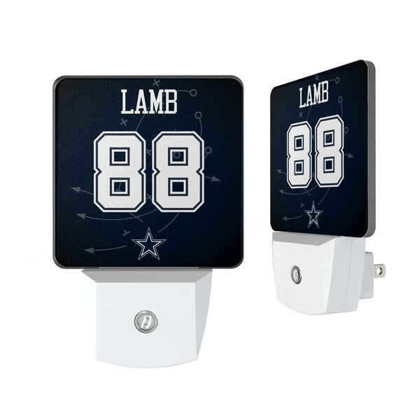 Keyscaper CeeDee Lamb Dallas Cowboys  Nightlight 2-Pack