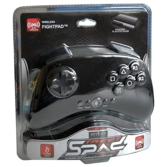 WIRELESS CONTROLLER for PLAYSTATION 3 (PS3) STREET PAD - PIANO BLACK