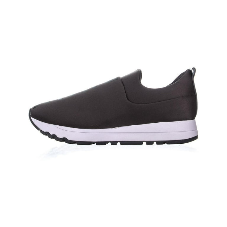 Womens DKNY Jadyn Slip On Low Top Sneakers Stone Glitter Logo Walmart