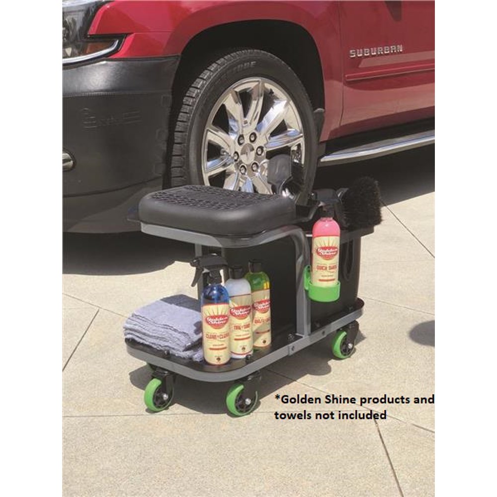 Mychanic Detailing Rig Portable Rolling Stool Car Wash System DE52810