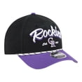thumbnail image 3 of Men's New Era Black/Purple Colorado Rockies Team Loyal 9FORTY M-Crown Adjustable Hat, 3 of 7
