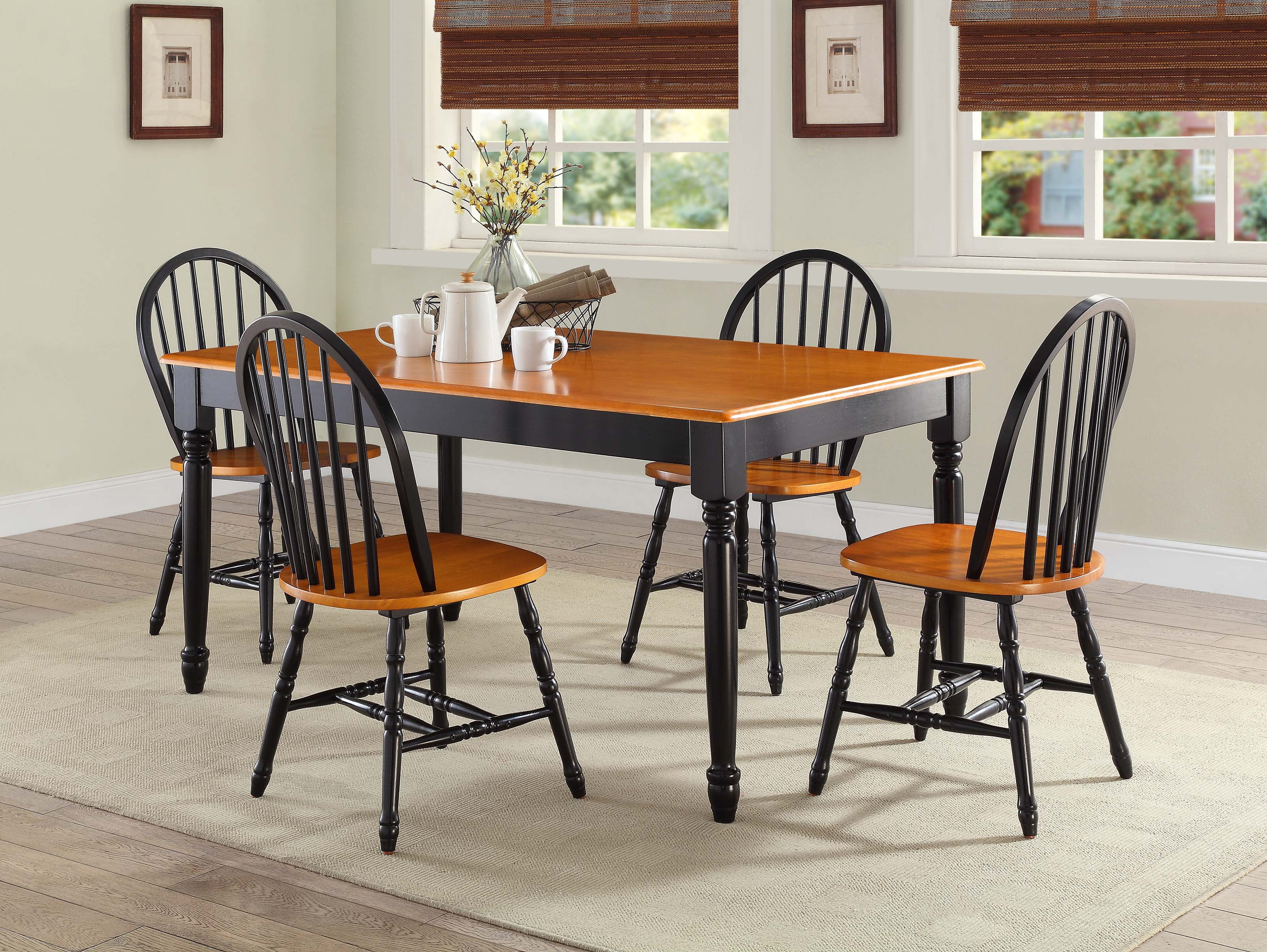 Better Homes And Gardens Autumn Lane Windsor Chairs Set Of 2 Black Better Homes And Gardens Autumn Lane Windsor Chairs Set Of 2 Black Oak