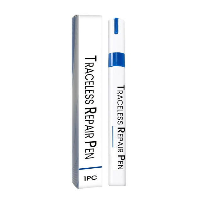 Car Paint Re Pair Pen (blue) Car Paint Scratch Re Pair Quick Recovery Car Color Re Pair Pen 20ML Plaster Patching Nail Hole Filler Stick Popcorn Ceiling Remover Concrete Filler Crack 3 in One