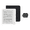 Black SleepCover, variant on Kobo Libra Colour White eReader with Clear Case Bundle