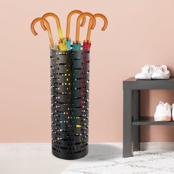 Umbrella Stand Rack,Round Metal Umbrella Holder for Entryway,Freestanding Umbrella Storage Rack,for Canes Walking Sticks for Indoor Home Office