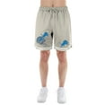 thumbnail image 4 of Men's New Era Light Beige Detroit Lions Stone Multi Patch Shorts, 4 of 5