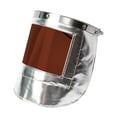 thumbnail image 4 of koolsoo Capuche Résistante au Feu Isolation Thermique Soudure Protection du Visage Écran Marron, 4 of 9
