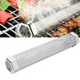 thumbnail image 3 of Accesorios para barbacoa con gancho para cepillo suministros de cocina herramientas para barbacoa tubo ahumado de acero inoxidable de 12 pulgadas para barbacoa al aire libre ANGGREK Otros, 3 of 8