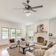 thumbnail image 5 of 52 Inch Reversible Blades Ceiling Fan Lamp Crystal Fan Chandelier with Remote Control, 5 of 5