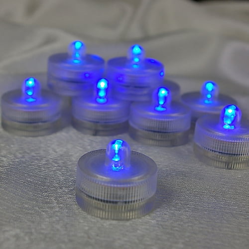 Prom Lights Floralytes Submersible I LED Floral Light 10 Pack Blue