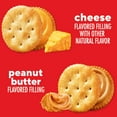 thumbnail image 5 of RITZ Peanut Butter and Cheese Sandwich Crackers Variety Pack, Lunch Snacks, 32 Snack Packs, 5 of 12