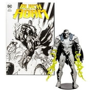 McFarlane Toys DC Direct Black Adam Line Art with Exclusive Comic Book - 7 in Page Puncher Collectible Figure