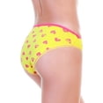 thumbnail image 2 of Angelina Cotton Bikini Panties with Love Hearts Print Design (12-Pack), 2 of 6