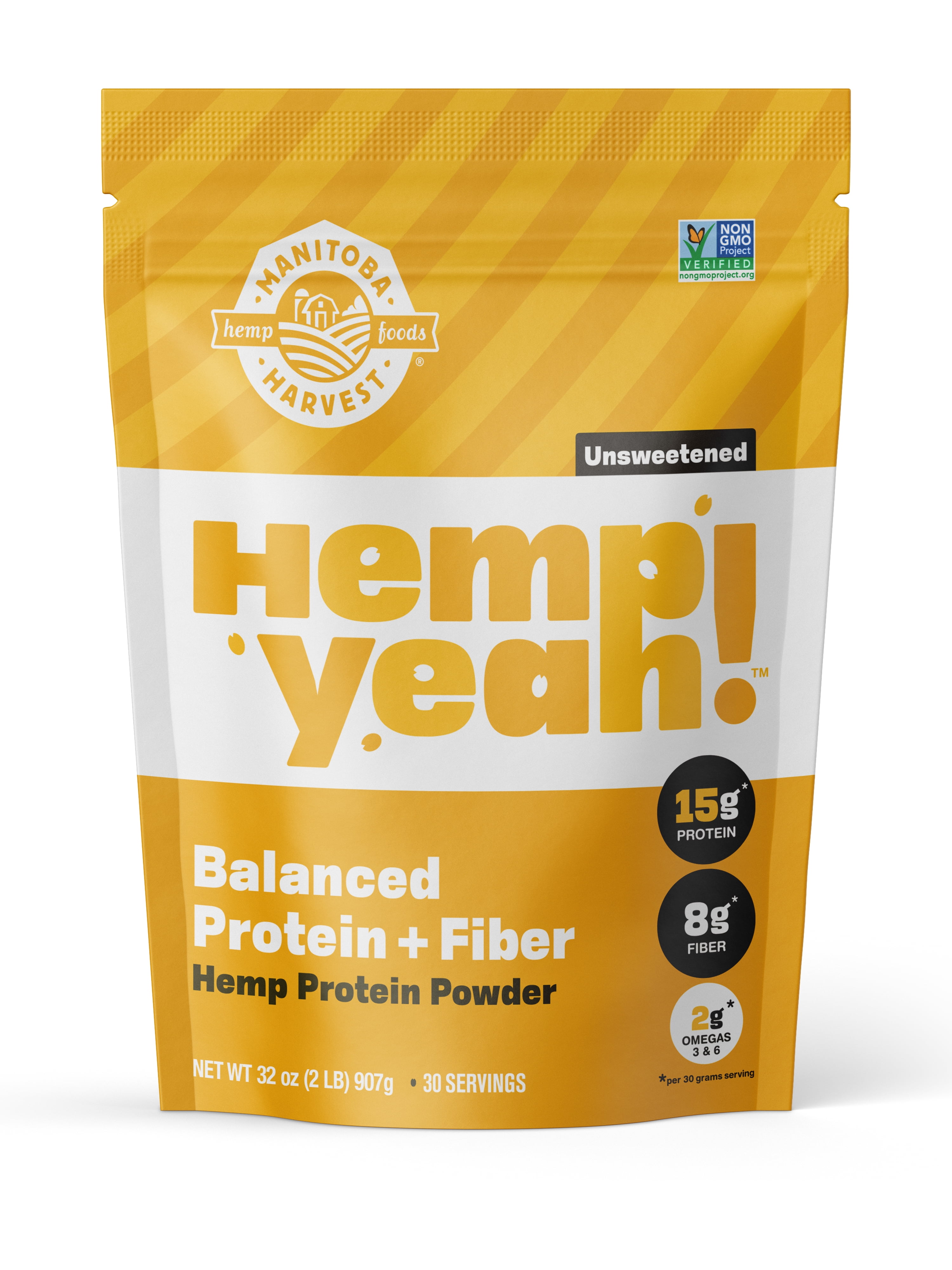 Manitoba Harvest Hemp Yeah! Balanced Protein + Fiber Powder