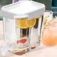 thumbnail image 5 of Fridge Water Jug with Faucet Refrigerator Drinks Dispenser Coffee Milk Beverage Cold Water Jug, 5 of 6