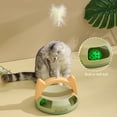 thumbnail image 3 of Reheyre Cat Teaser Toy Non-slip Bottom Smooth Edges Pet Kitten Cat Teaser Stick Toy Turntable Ball Pet Supplies, 3 of 8