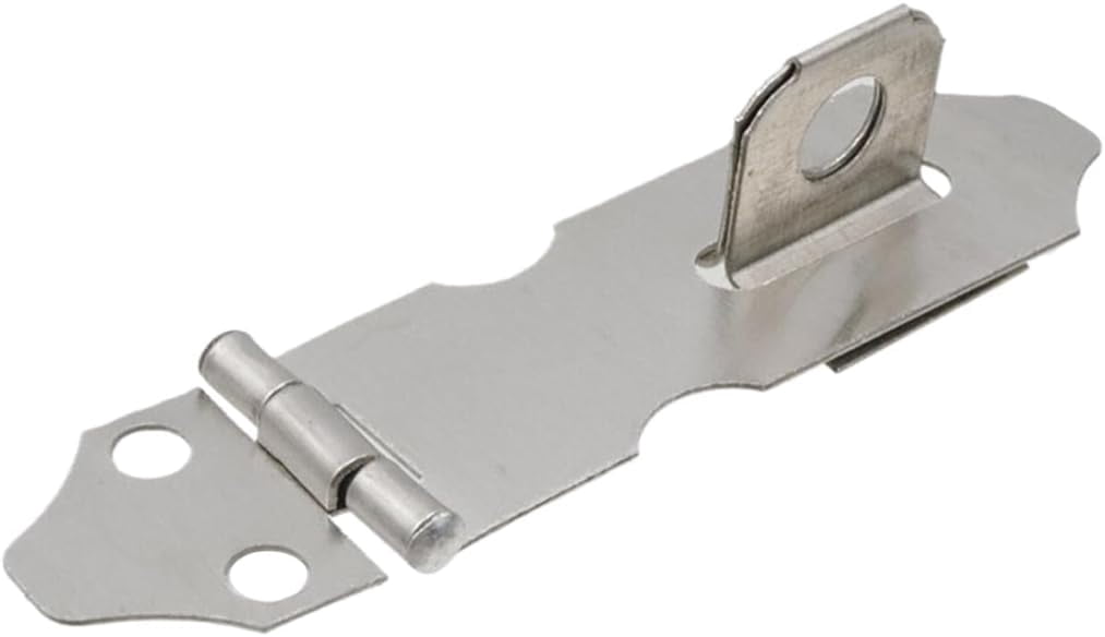 20 pieces 304 stainless steel padlock latches, 2 inch safety package lock latches, suitable for windows, doors, cabinets, and closets