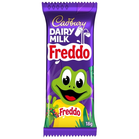 Cadbury Dairy Milk Freddo Chocolate Bar Single 18g, Imported from Britain
