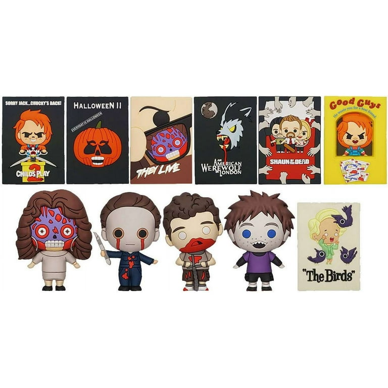 3D Figural Foam Bag Clip Universal Vault Horror Series 2 Mystery