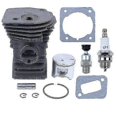 thumbnail image 1 of Compatible with Husqvarna 340 345 chain saw cylinder kit 503870276, 1 of 4