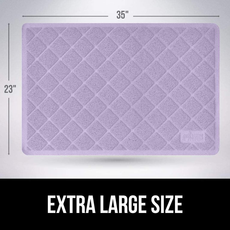 Gorilla Grip Original Premium Durable Cat Litter Mat, 35x23, XL Jumbo, Water