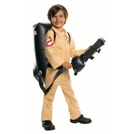 Rubies Ghostbuster Jumpsuit with Backpack Boys Halloween