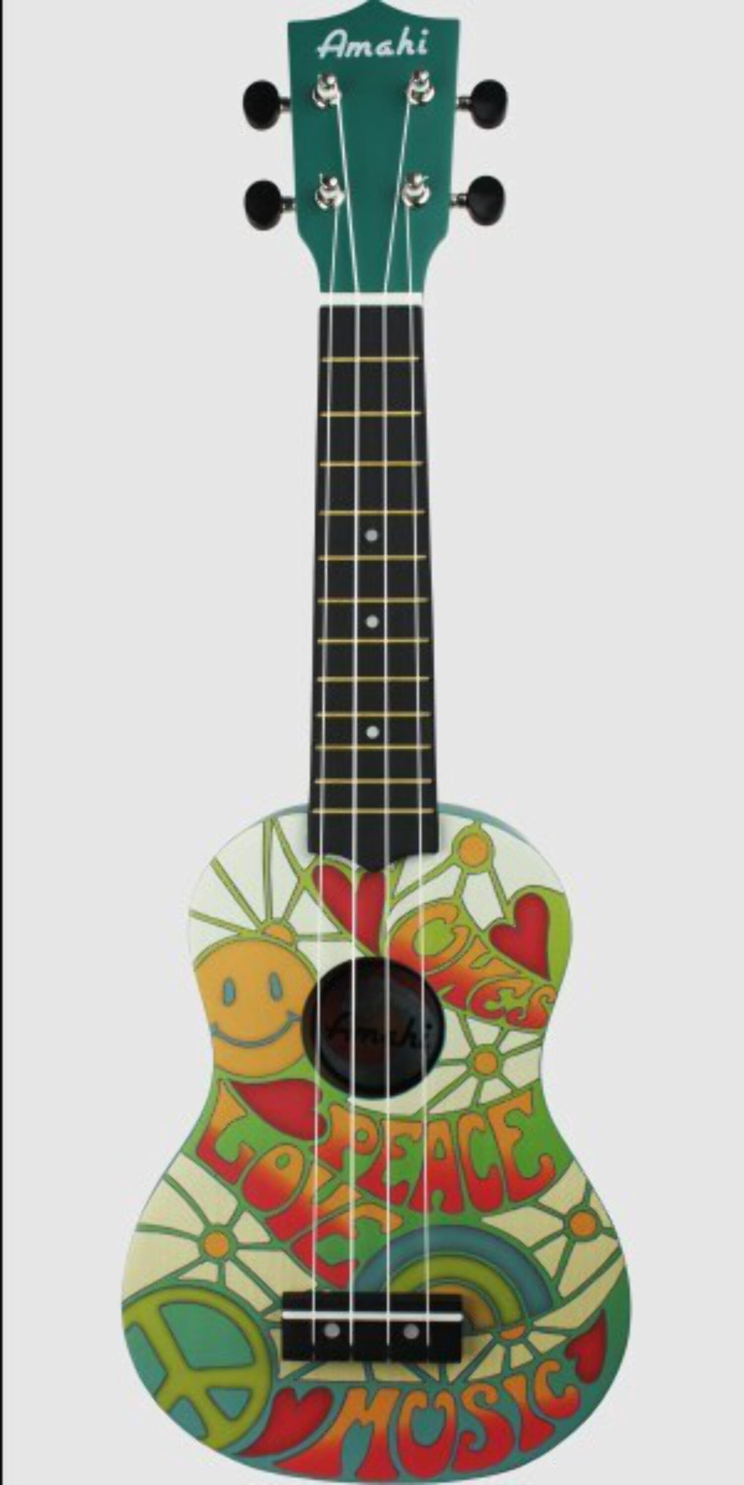 Amahi Panda 2 Ukulele | Peace, Love, and Music