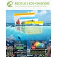 thumbnail image 6 of Reusable Freezer Bags Dishwasher Safe, Leakproof Reusable Gallon Bags, BPA Free Sandwich Baggies Food Storage Bags for Lunch Travel(8 Gallon 8 Sandwich 8 Snack,Colored), 6 of 8