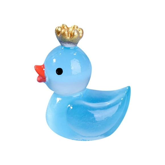 Pcksrro Home Decorations Items and Hanging Ornaments Deal!10pcs Glowing In-the Dark Duckling Doll Moss Fish Tank Decoration Accessories Small Ornaments