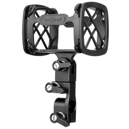 UPC: 6971008023909 | SR-SMC11 Pro Shock Mount for Shotgun Mics (15-31mm) w/ 15mm Rod Mount for Camera Rigs Cages